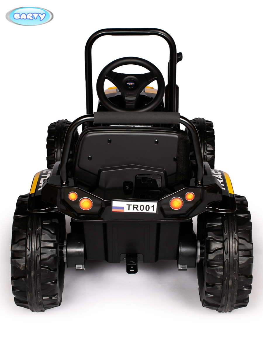 Трактор с прицепом (Желтый) TR001